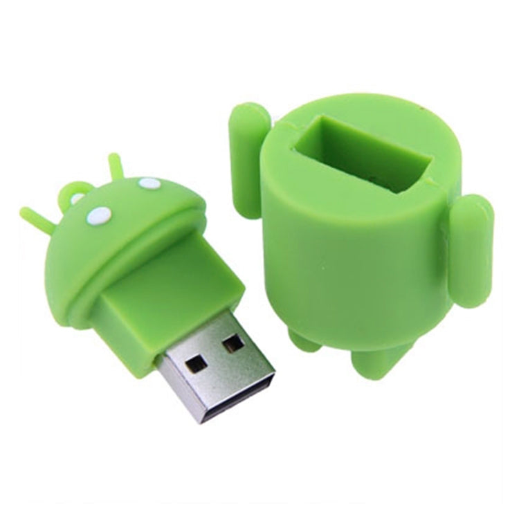 4GB Android Robot Style USB Flash Disk (Green), 4GB – Durable Build, Easy to Use