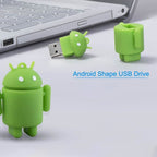 8GB Android Robot Style USB Flash Disk (Green), 8GB – Durable Build, Easy to Use