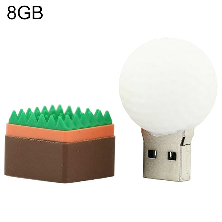 16GB Golf Style USB Flash Disk, 2GB, 4GB, 8GB, 16GB – Durable Build, Easy to Use 8GB S-FD-1135C