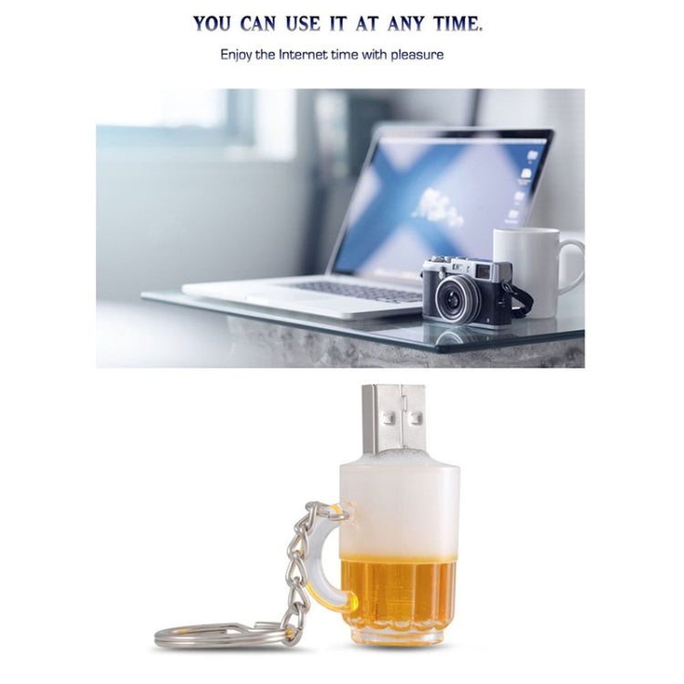 Beer Keychain Style USB Flash Disk with 16GB Memory, 16GB – Durable Build, Easy to Use