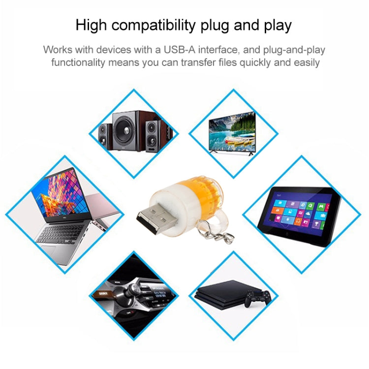 Beer Keychain Style USB Flash Disk with 16GB Memory, 16GB – Durable Build, Easy to Use