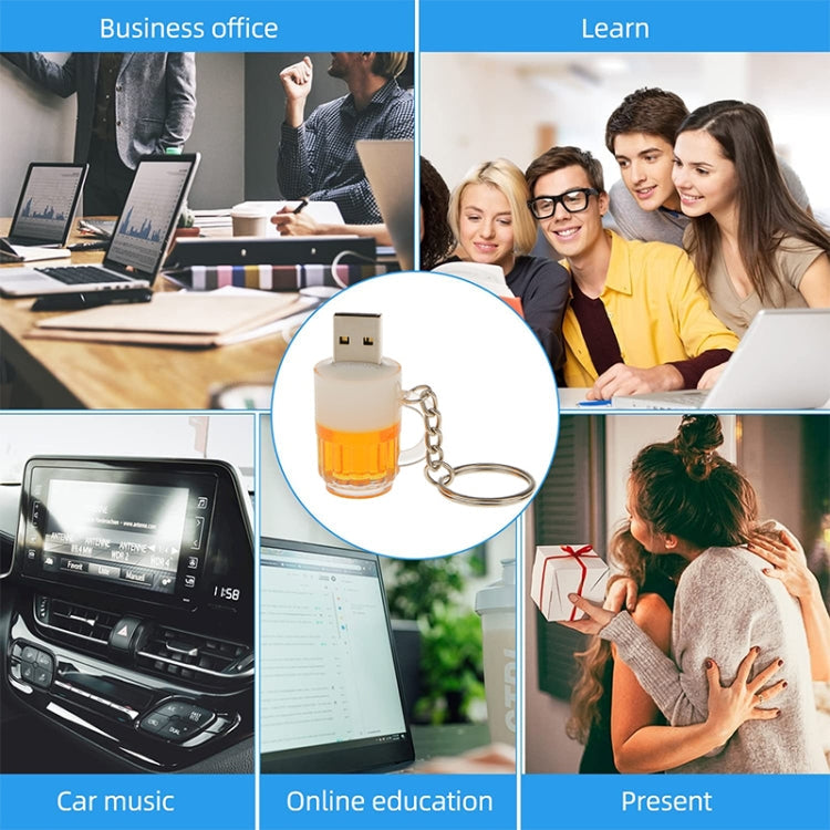Beer Keychain Style USB Flash Disk with 16GB Memory, 16GB – Durable Build, Easy to Use