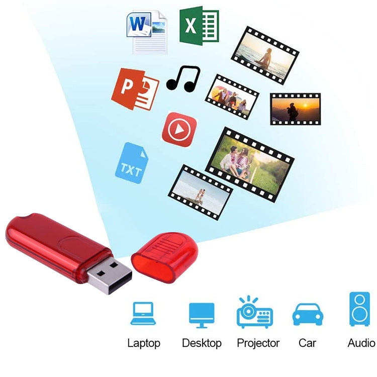 8GB USB Flash Disk, 8GB (Red) – Durable Build, Easy to Use