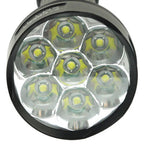 5 Mode, 7x Cree XM-L T6, Luminous Flux: 8000lm, Length: 24.5 / 30.5cm – Waterproof, Aluminum Alloy