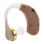 JECPP Behind Ear Sound Amplifier Adjustable Tone Hearing Aid, F-135