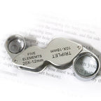 10X - 20X Portable & Rotatable Handheld Jewelry Loupe Magnifier Reading Magnifier (MG22181), 10X - 20X 10X - 20X