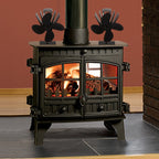 YL603 Eco-friendly Aluminum Alloy Heat Powered Stove Fan with 4 Blades for Wood / Gas / Pellet Stoves