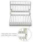 Foldable Dish Drip Rack Plate Holder, Plate Holder
