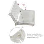 Foldable Dish Drip Rack Plate Holder, Plate Holder