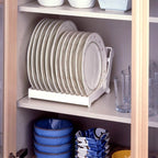 Foldable Dish Drip Rack Plate Holder, Plate Holder