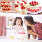 Kitchen Tool Plastic Strawberry Slicer Fruit Knife with Stainless Steel Blade, Strawberry Slicer