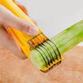 LsCook Kitchen Tool Banana Slicer Cutter Chopper for Fruit Salad, Banana Slicer Banana Slicer