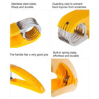 LsCook Kitchen Tool Banana Slicer Cutter Chopper for Fruit Salad, Banana Slicer