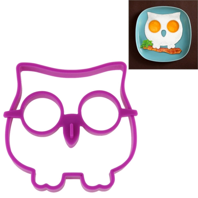 Cartoon Owl Shape Egg Frying Ring Mold Silicone Egg Fried Mould Omelette Mold, Egg Frying Egg Frying