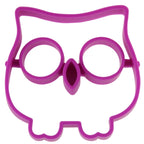 Cartoon Owl Shape Egg Frying Ring Mold Silicone Egg Fried Mould Omelette Mold, Egg Frying