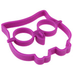 Cartoon Owl Shape Egg Frying Ring Mold Silicone Egg Fried Mould Omelette Mold, Egg Frying