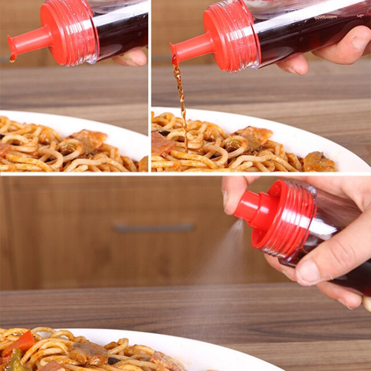 2-Way Pressing Type Leak-Proof Oil Bottle with Nozzle, Random Color Delivery, Pressing Type Oil Bottle