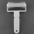 Pastry Lattice Roller Cutter, Dough Pizza Pastry Crimpers with Non-slip Handle