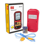 BENETECH GM1312 2.4 inch LCD Screen Thermocouple Thermometer Measure J,K,T,E,N and R Type, Measure Range: -50~300C – Durable Build, Easy to Use