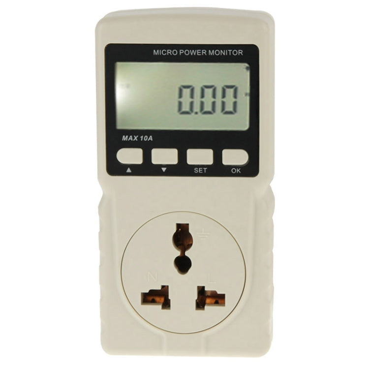BENETECH GM86 LCD Display MAX 10A Micro Power Monitor Energy Meter, EU Plug Default Title