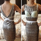 Adjustable Low Back Bra Strap Converter Backless V Conversion Solution