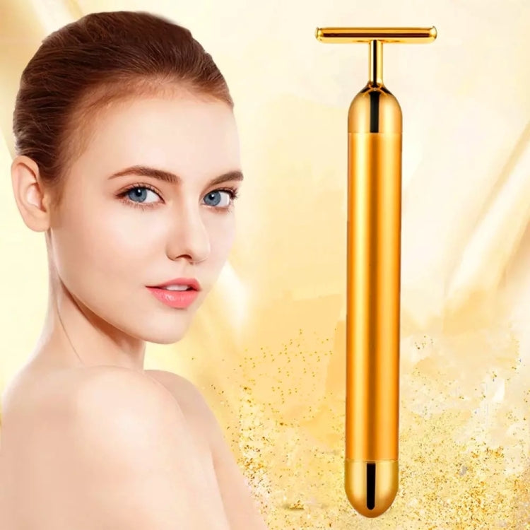Face Massage Stick Device Electric Beauty Bar Face Massager (6500 Vibrations per Second) Default Title