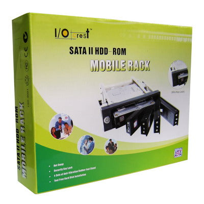 3.5 inch Serial II Hard Driver HDD-ROM Mobile Rack – Durable Build, Easy to Use
