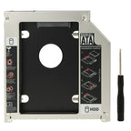 2.5 inch Second HDD Hard Drive Caddy SATA to SATA for Apple MacBook Pro, Thickness: 9.5mm, SATA to SATA