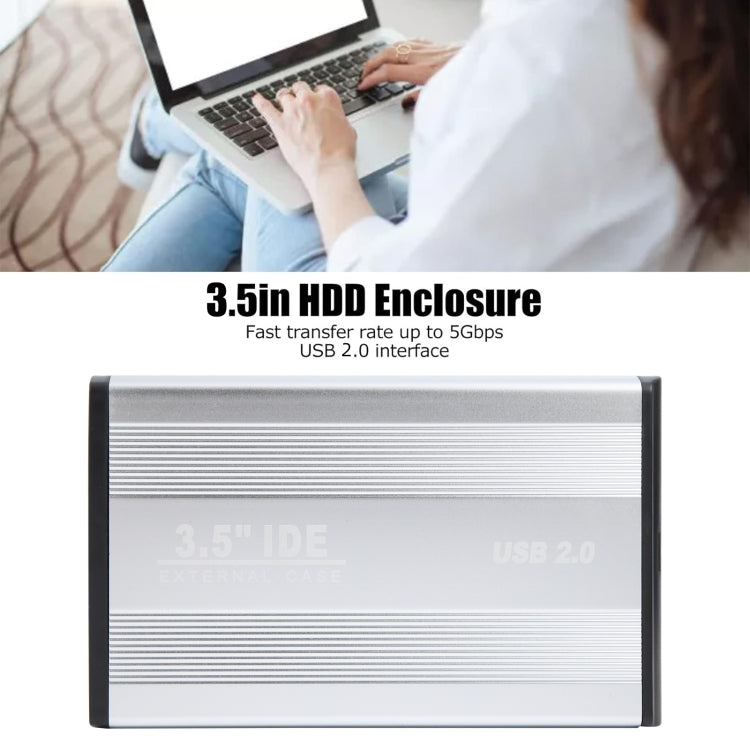 3.5 inch HDD External Case, Support IDE Hard Drive, EU Plug, IDE (EU Plug), IDE (UK Plug) – TPU