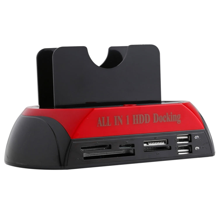 All in 1 Dual 2.5 inch/3.5 inch SATA/IDE HDD Dock Station with Card Reader & Hub – TPU