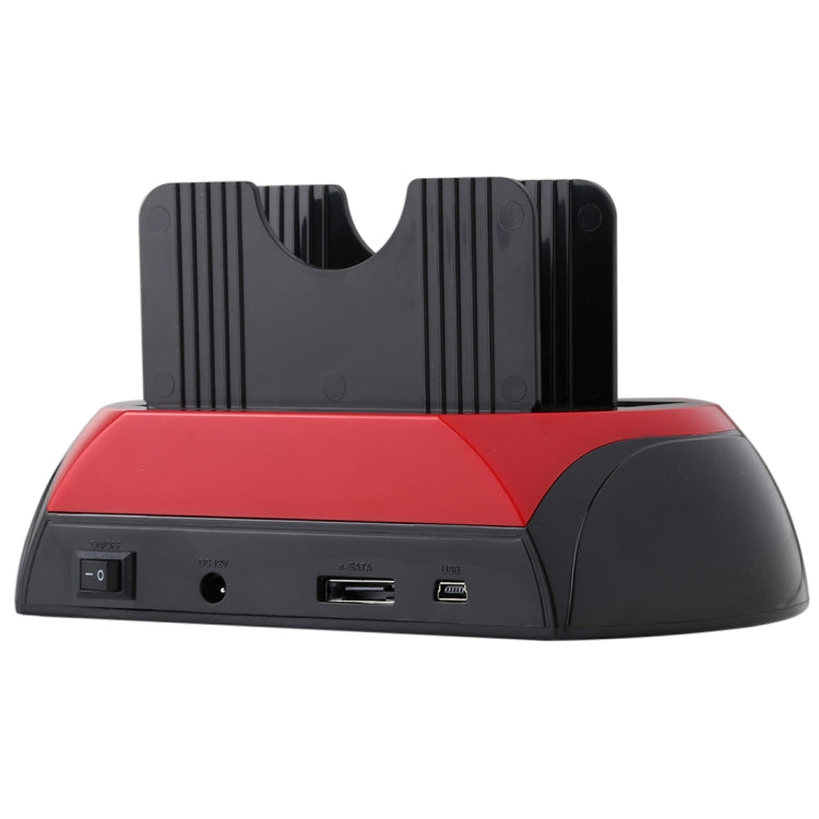 All in 1 Dual 2.5 inch/3.5 inch SATA/IDE HDD Dock Station with Card Reader & Hub – TPU