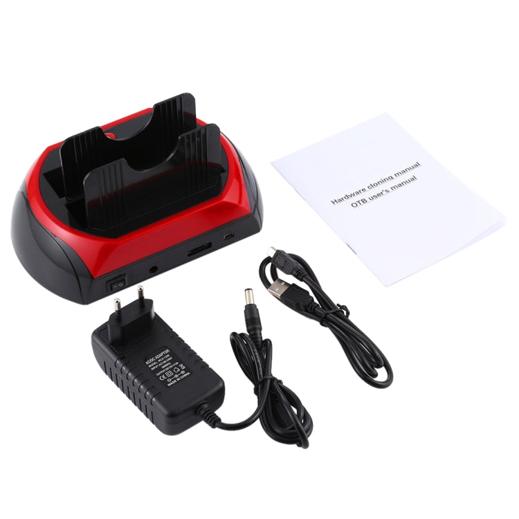 All in 1 Dual 2.5 inch/3.5 inch SATA/IDE HDD Dock Station with Card Reader & Hub – TPU