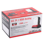 All in 1 Dual 2.5 inch/3.5 inch SATA/IDE HDD Dock Station with Card Reader & Hub – TPU