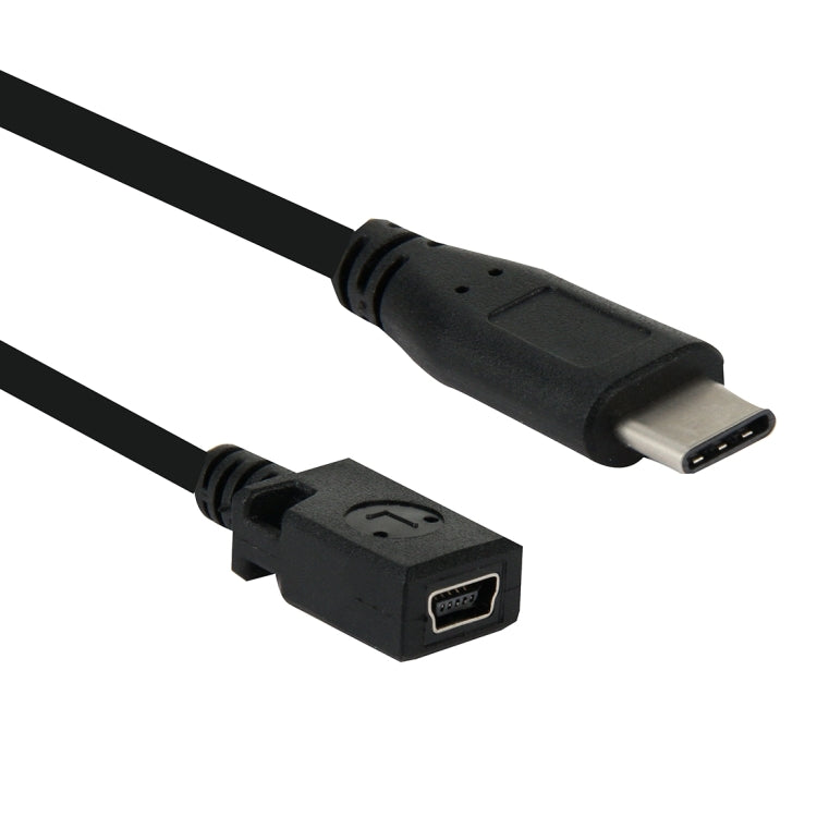 USB-C / Type-C 3.0 Male to Mini USB Female Cable Adapter – Durable Build, Easy to Use