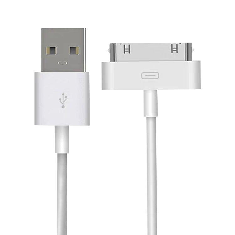 3m 30 Pin Data Sync Cable For iPhone / iPad,Length:3m White