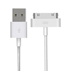 3m 30 Pin Data Sync Cable For iPhone / iPad,Length:3m White