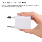 A2165 Charger – 5V 1A Single USB Interface Mini Travel Charger, US Plug, EU Plug