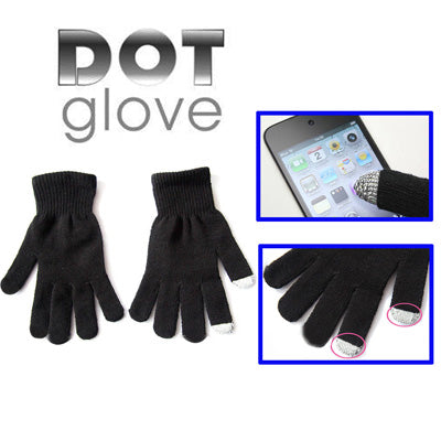 Accessory – Dot Gloves of touch screen for iPhone 5, iPhone 4 & 4S, iPhone 3G/3GS,...