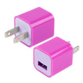 US Charger – Plug USB Charger Magenta