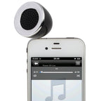 3W 3.5mm Jack Mobile Phone Speaker Black