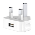 5V / 1A (UK Plug) USB Charger Adapter For iPhone, Galaxy, Huawei, Xiaomi, LG, HTC and Other Smart Phones, Rechargeable Devices Default Title