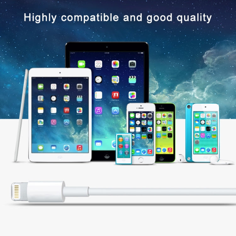 USB Charging Cable – to 8 Pin Sync Data Charging Cable, Cable Length: 3m, 3m