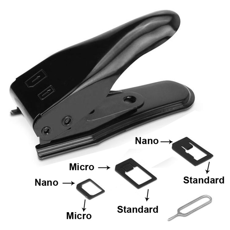 Stand – Dual Nano Sim Cutter for iPhone / Samsung / Huawei / Xiaomi  (With Nano...