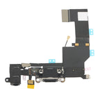 Original Charging Connector + Headphone Jack Flex Cable for iPhone 5S , For iPhone 5S
