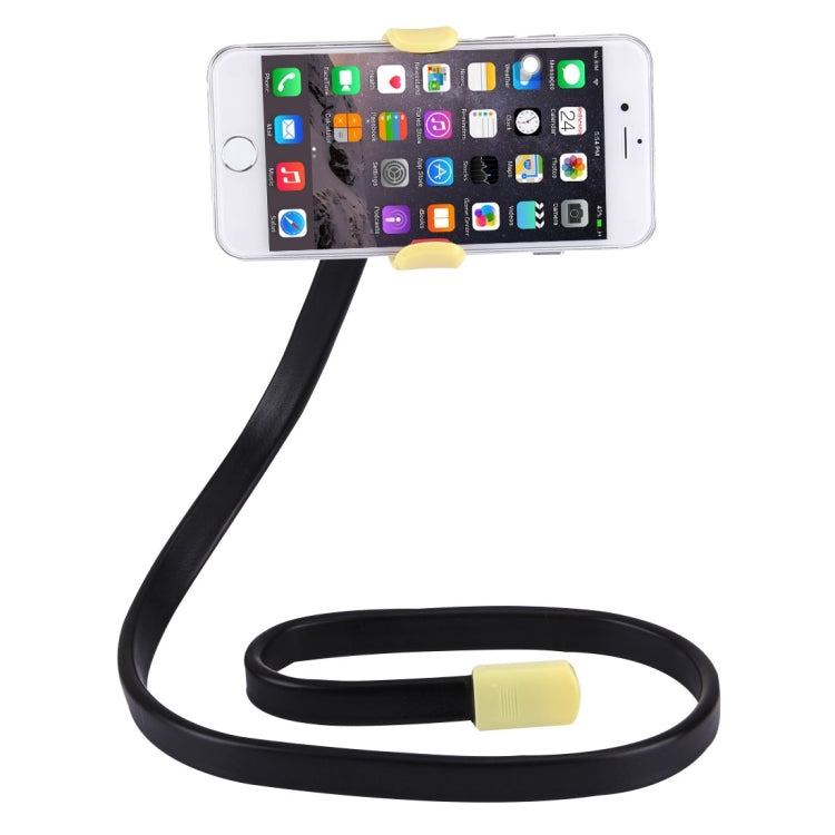 Flexible Clip Mount Holder with Clamping Base Yellow