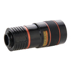 8X Zoom Telescope Telephoto Camera Lens with Clip – Flip