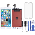 LCD Screen with Frame for iPhone 6, 3 in 1 for i6 White, For iPhone 6(TFT) 3 in 1 for i6 White White