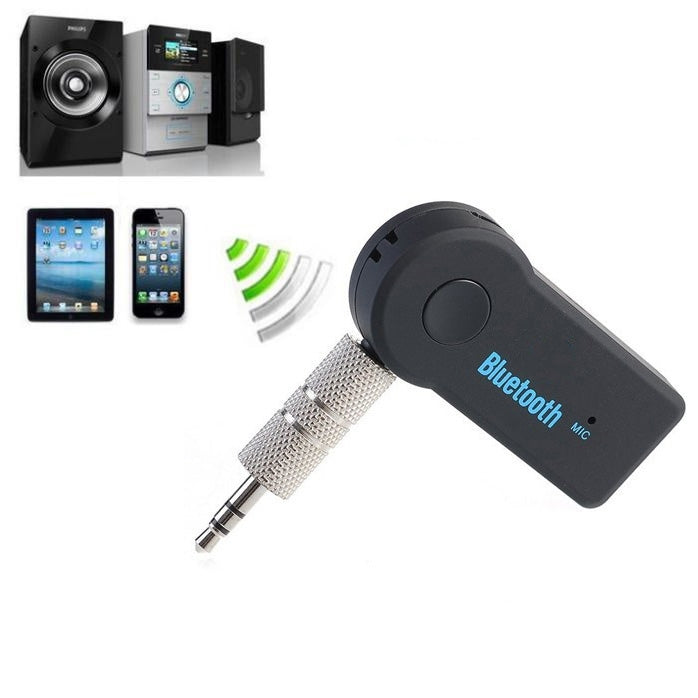 Car Bluetooth Handsfree Music Mic Receiver For iPhone, Galaxy, Sony, Lenovo, HTC, Huawei, and other Smartphones, Mic Receiver Mic Receiver