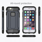 For iPhone 6 Plus & 6s Plus Tough Armor TPU + PC Combination Case, For...