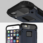 For iPhone 6 Plus & 6s Plus Tough Armor TPU + PC Combination Case, For...